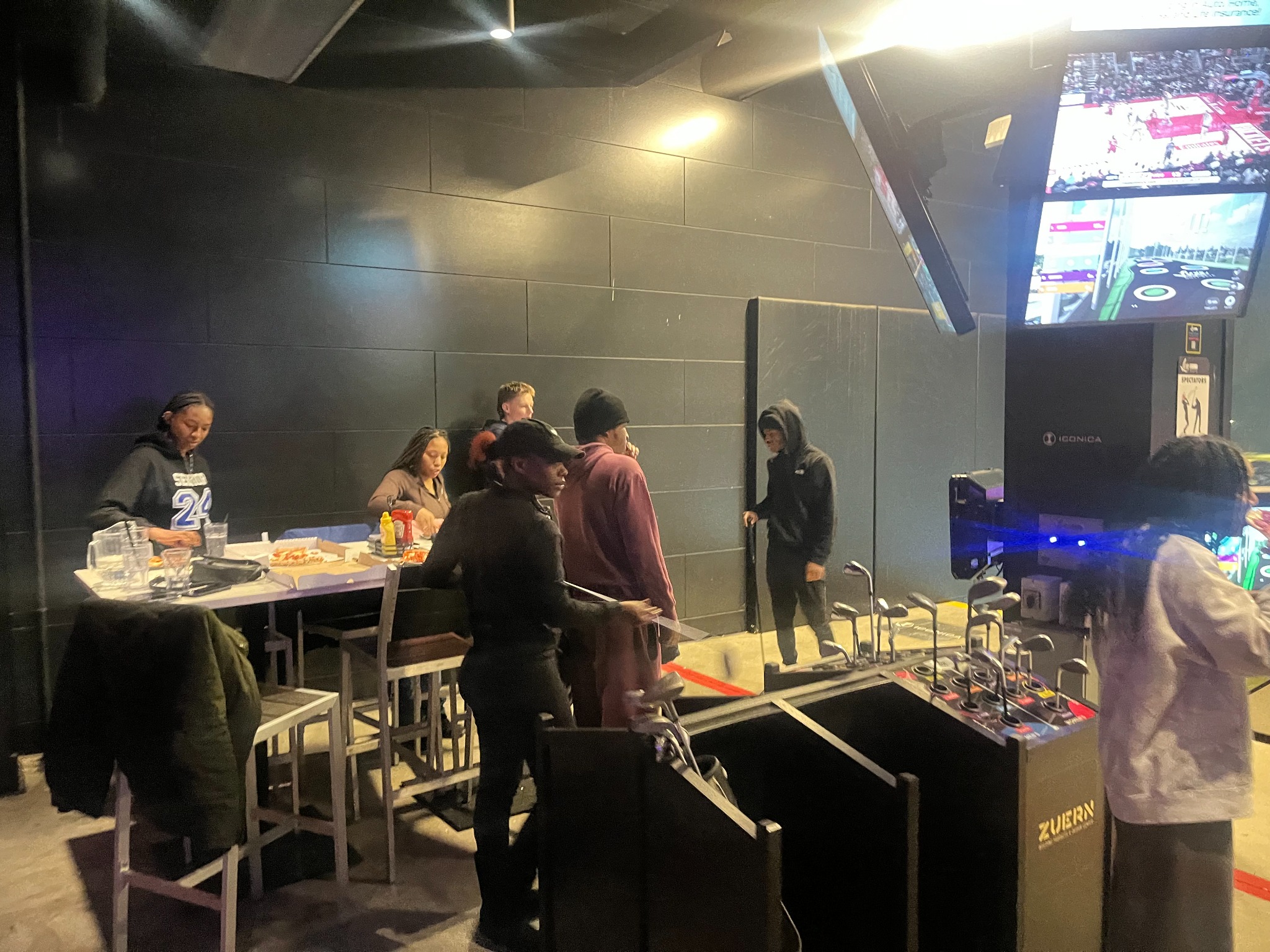 Youth gathering for games, food, and fellowship