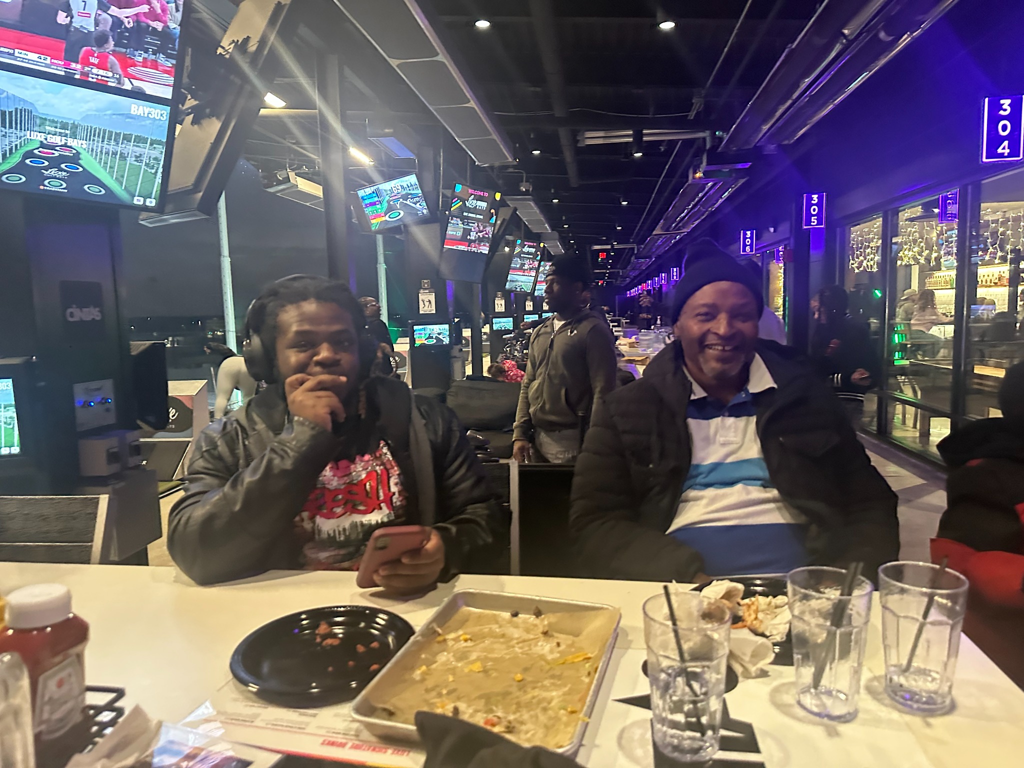 Family members sharing a meal during Joshua Generation Family Fun Day