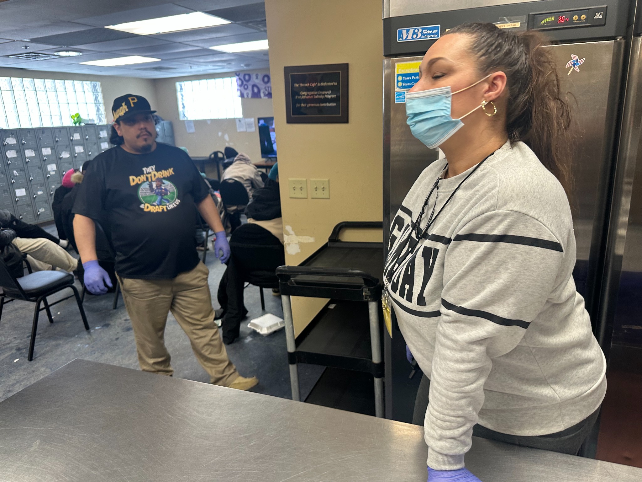 Manna ministry volunteers serving at Repairers of the Breach