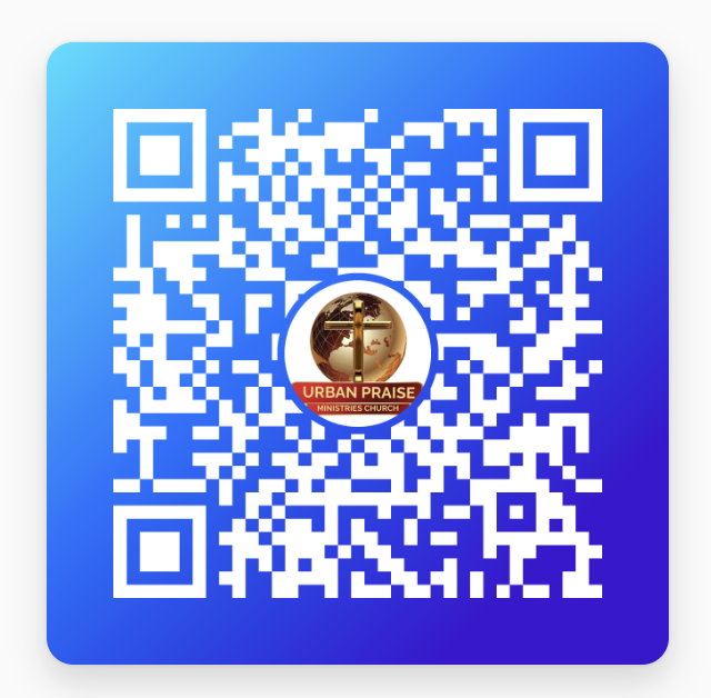 QR code to join the Urban Praise Ministries Church GroupMe